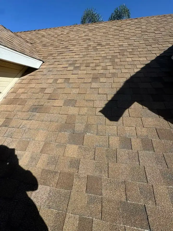 Finished patio roofing installation in Murrieta, CA