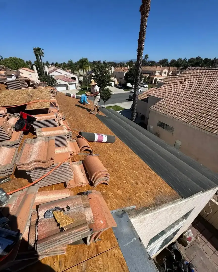 Emergency tile roof leak repair in Temecula, CA