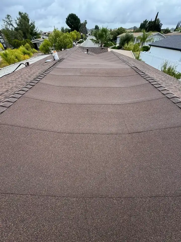 Preventative roof maintenance inspection in Wildomar, CA