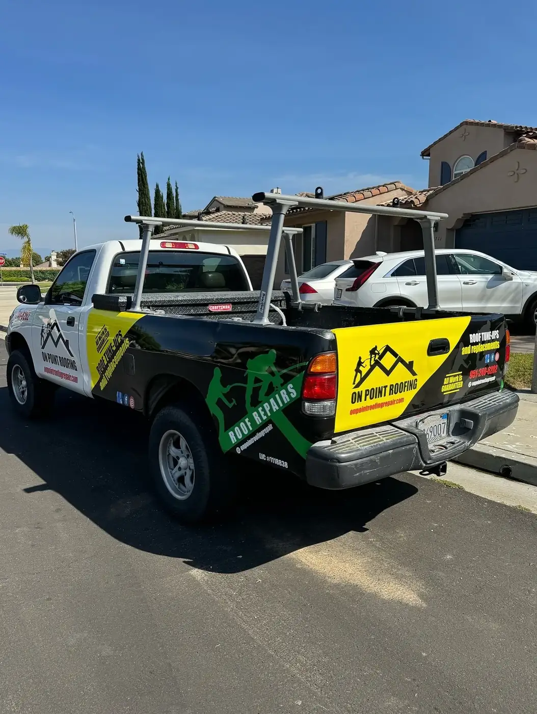 Commercial roofing project at a small business in Wildomar, CA