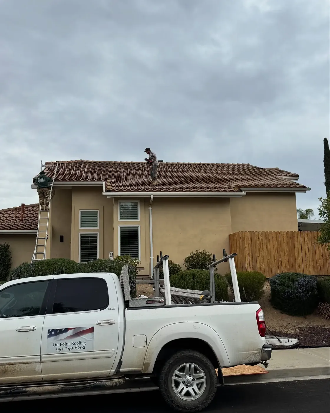 Tile roof repair and maintenance by On Point Roofing Repair serving Winchester, CA