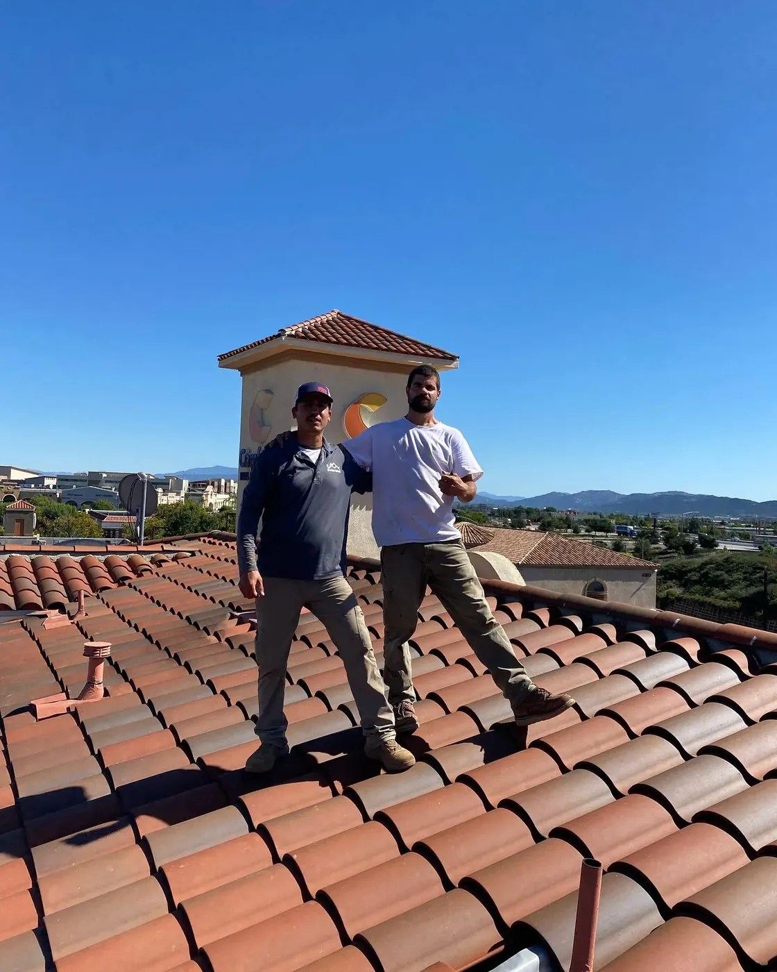 Completed roofing project by On Point Roofing Repair in Riverside County, CA